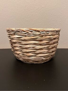 Woven Natural Rattan Storage Basket